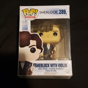 Sherlock with Violin